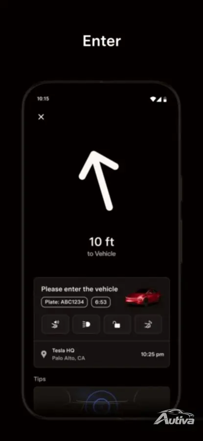 适用于 Android 的 Tesla Robotaxi 应用程序