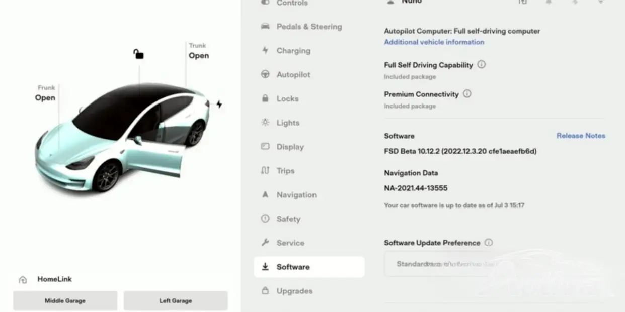 Tesla, 최첨단 기능이 포함된 획기적인 소프트웨어 업데이트 출시
