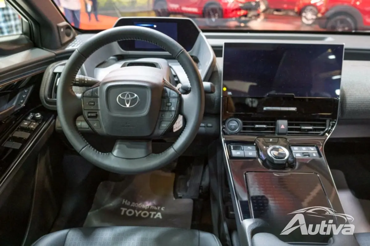 Innenraum des Toyota bZ4X Innenraum des Toyota bZ4X