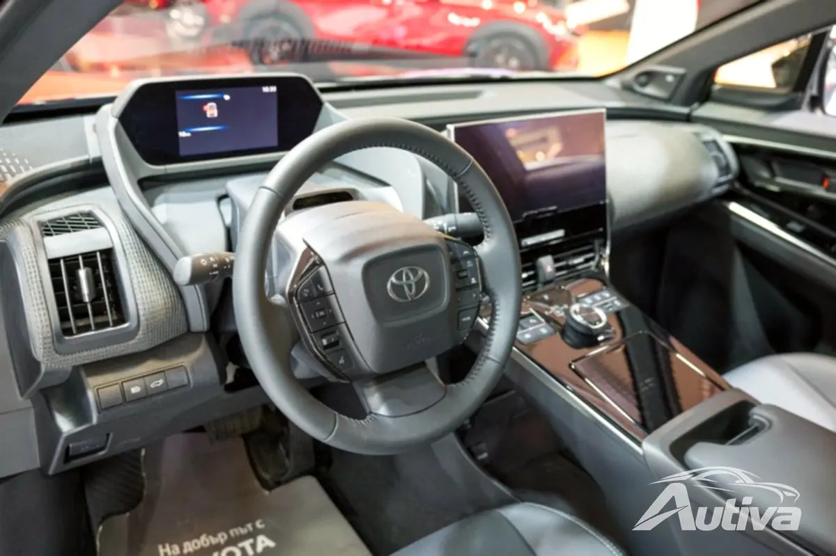 O interior do Toyota bZ4X