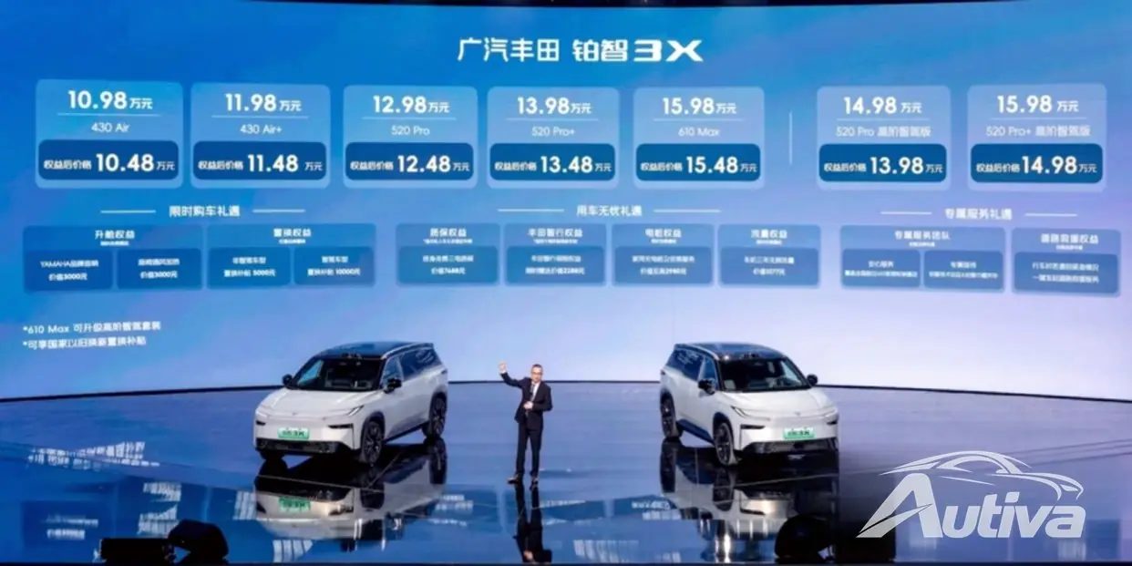 Toyota bringt bZ3X in China zum Preis von 15.000 US-Dollar auf den Markt
