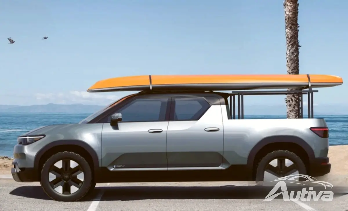 Концепция электрического EPU Toyota бросает вызов Ford Maverick. 8