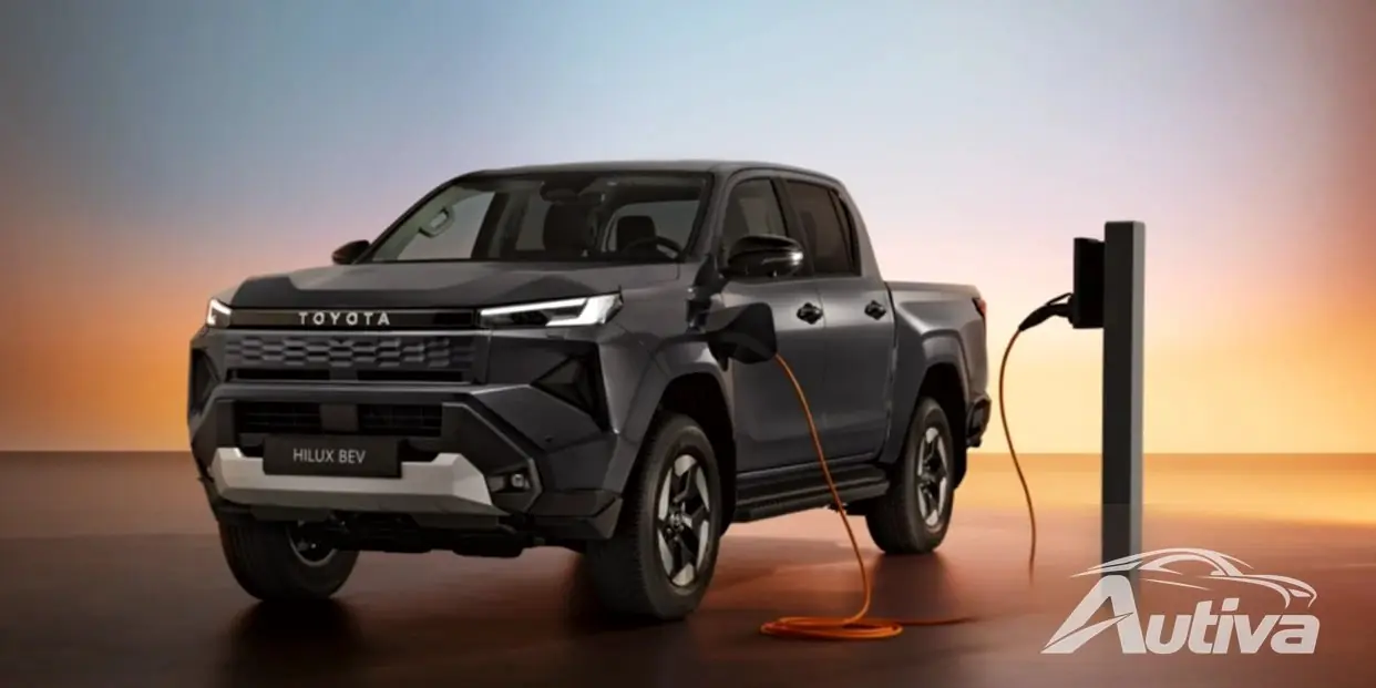 Toyotas legendariske Hilux pickup skifter til elektrisk kraft