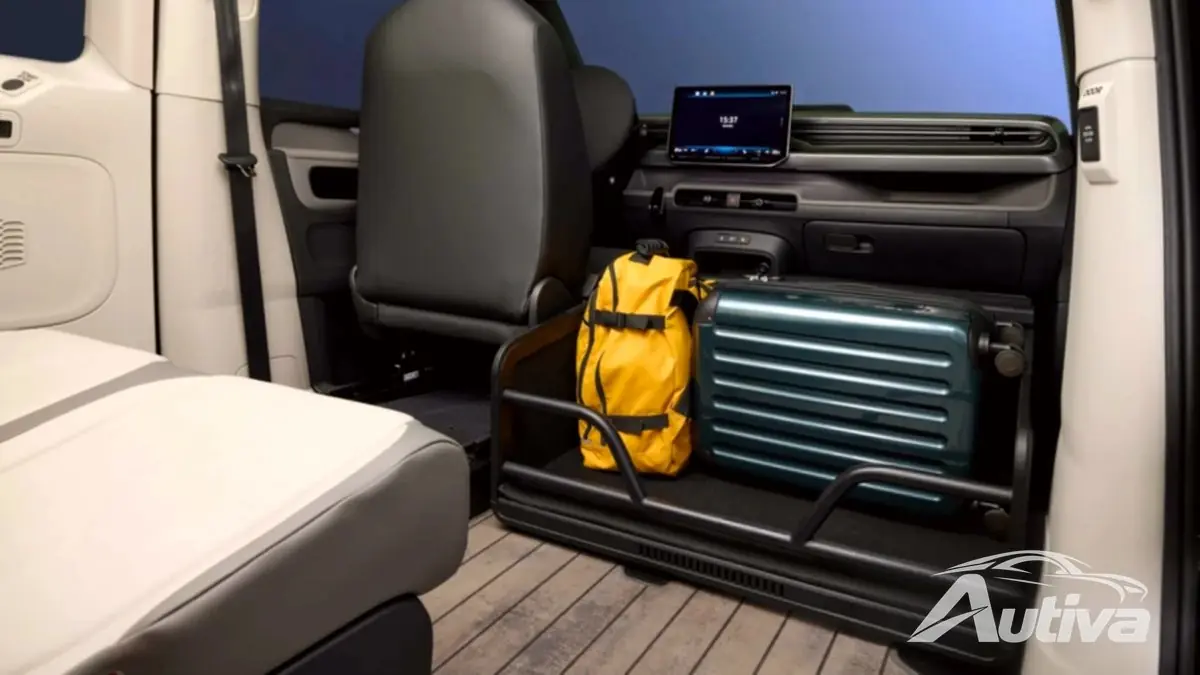 Интерьер беспилотного VW ID. Живая лента
