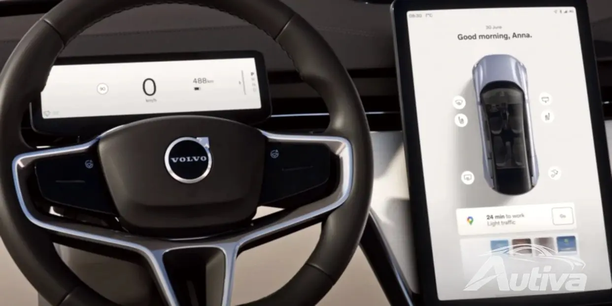 Volvo dévoile le système d'infodivertissement de pointe de l'EX90