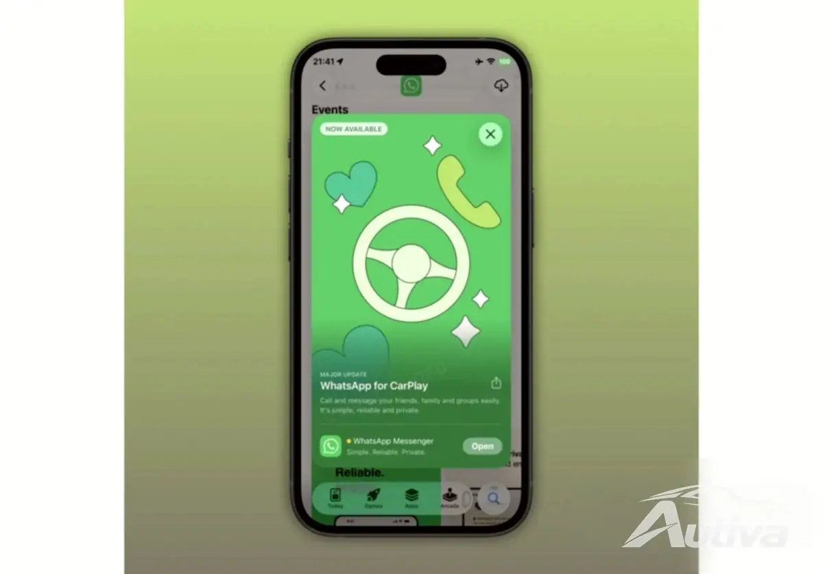 يطلق WhatsApp تطبيق CarPlay المخصص يطلق WhatsApp تطبيق CarPlay المخصص