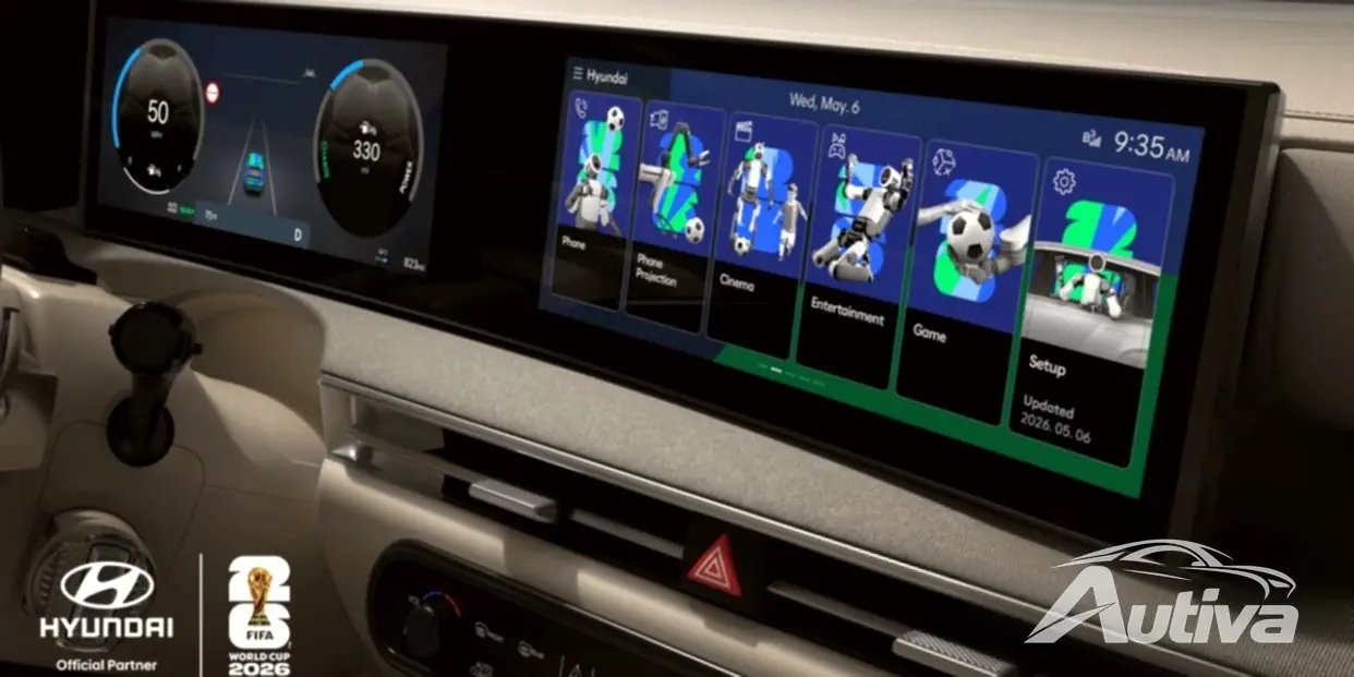 ヒュンダイの EV が 2026 FIFA ワールドカップ インフォテイメント アップデートを無料で入手