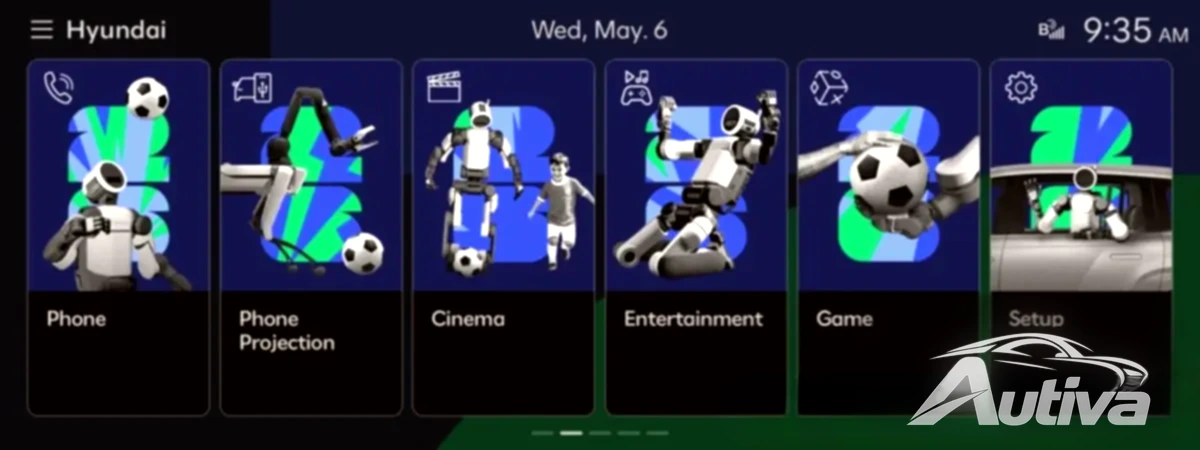 Hyundai EVs poäng gratis FIFA World Cup 2026 infotainmentuppdatering