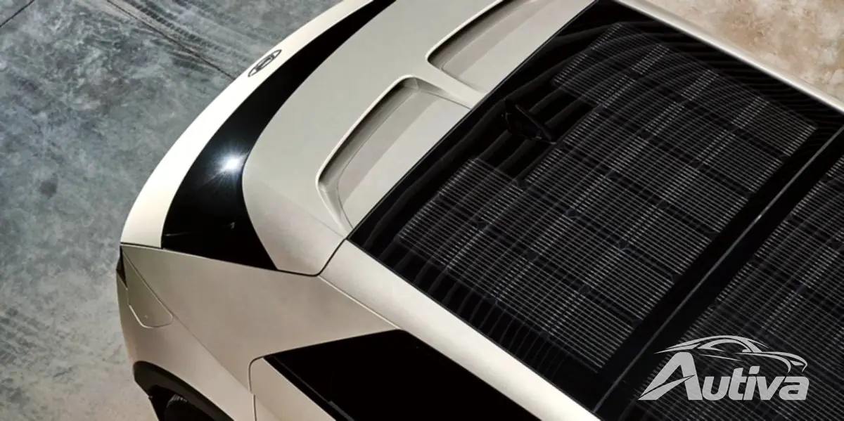 Ioniq 5 har ett valfritt soltak Ioniq 5 har ett valfritt soltak