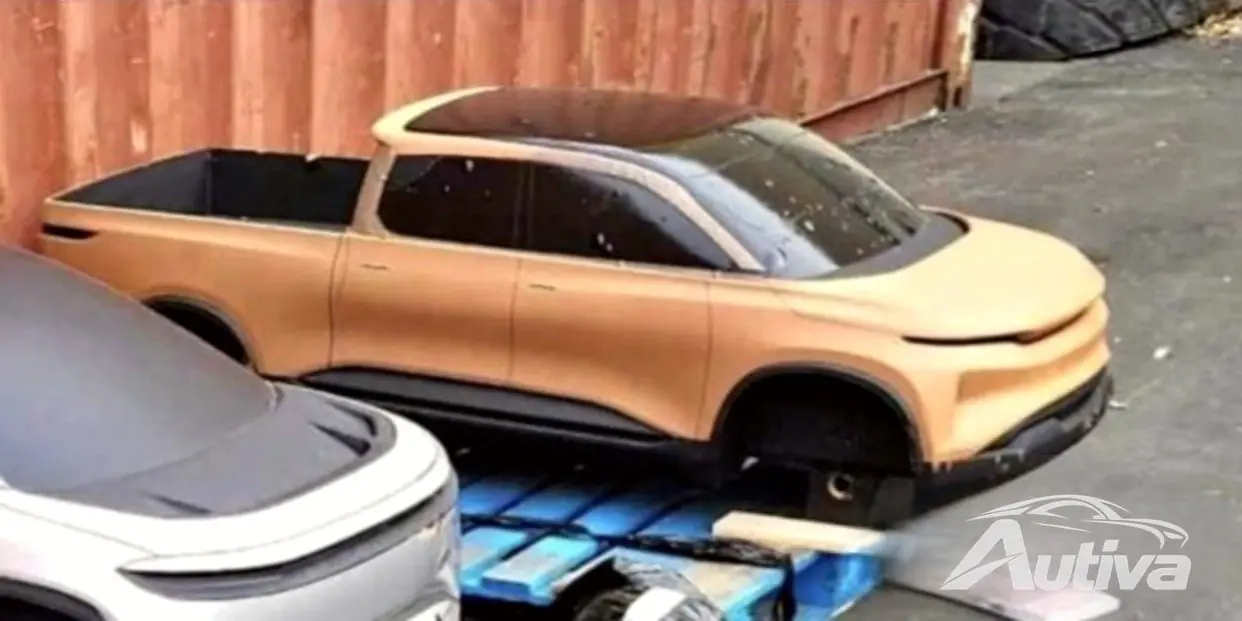Новый электрический пикап Lucid может составить конкуренцию Cybertruck Tesla