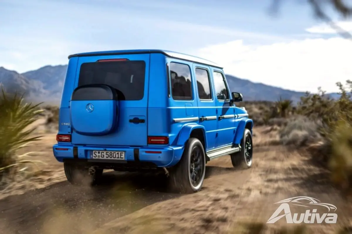 Mercedes przyspiesza ikonę: elektryczny G 580 zapewnia moc i rozmach 5