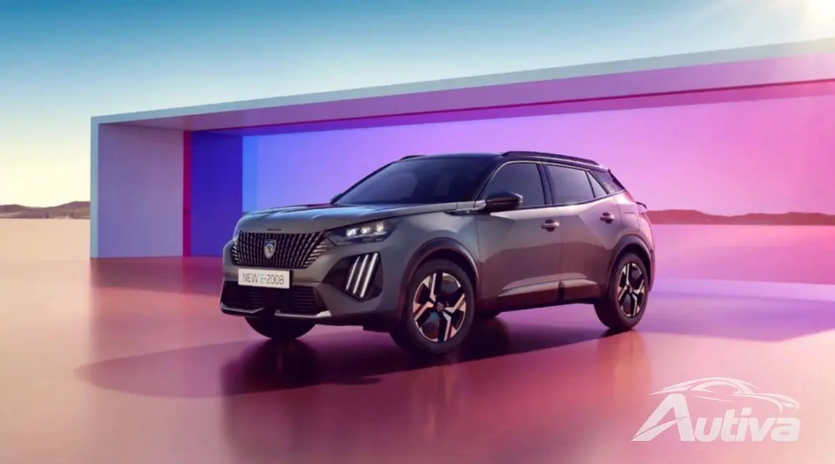 Peugeot atualiza e-2008 com mais potência, mais autonomia e novo estilo