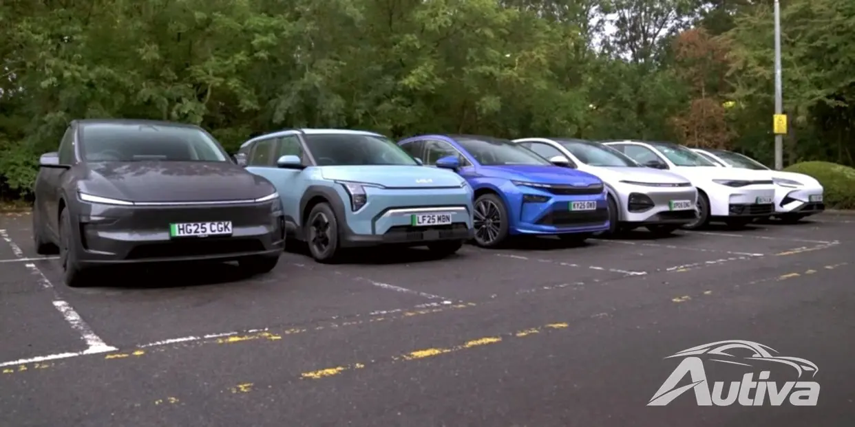 Seis vehículos eléctricos se enfrentan en una batalla de alcance épica en Escocia