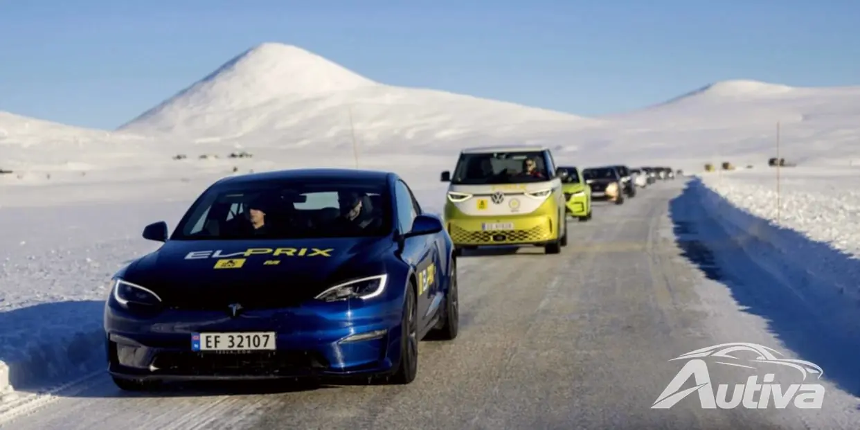 Tesla Model S reclama la corona de gama de invierno, superando a 28 autos rivales