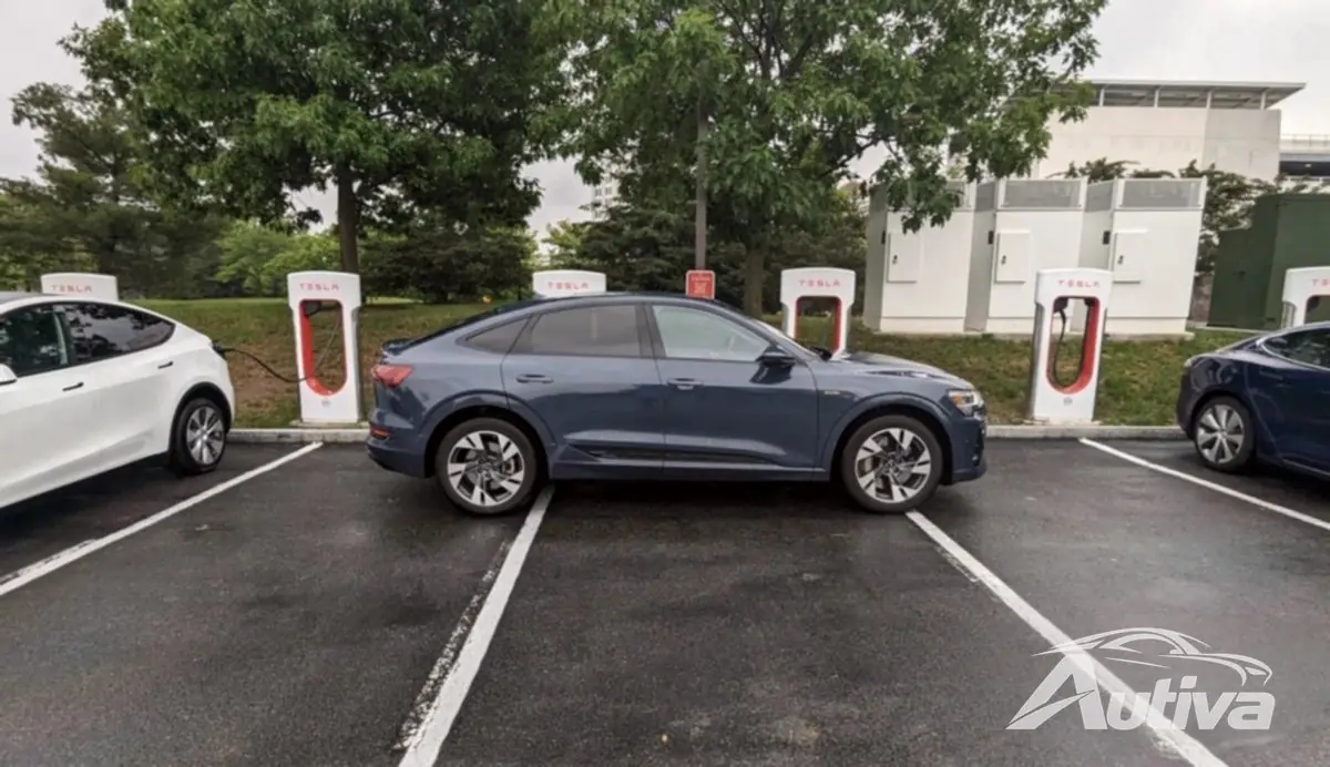 Problemy Tesli z doładowaniem – krótkie kable i niewygodne parkowanie dla pojazdów elektrycznych innych marek niż Tesla