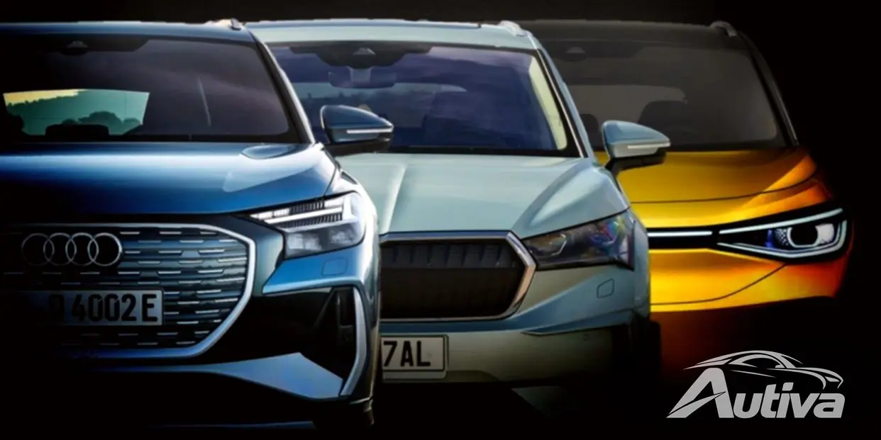 VW ID.4, Audi Q4 e Skoda Enyaq: tre veicoli elettrici identici ma distinti